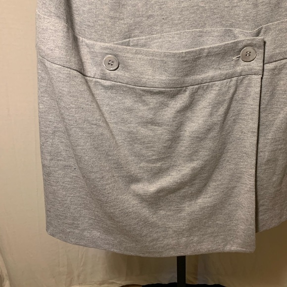 Iisli heather grey and cream dress - Picture 2 of 4